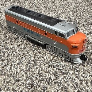 Vintage Toysmith Western Line Pull Back train